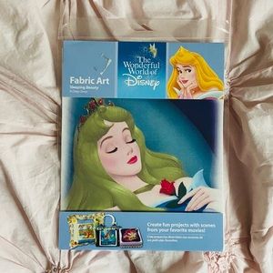 Sleeping Beauty Fabric Art